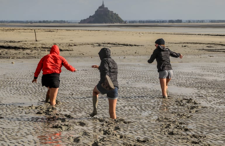 Traversée guidée de la baie du Mont Saint-Michel