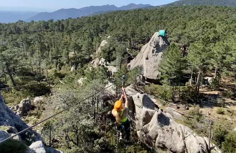 Via Ferrata of the Ospédale near Porto-Vecchio, Corsica