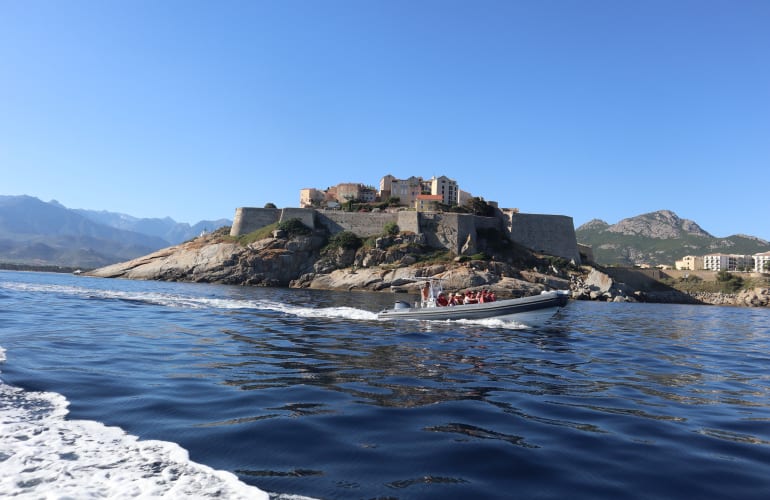 Bootstour im Golf von Calvi nach La Revellata