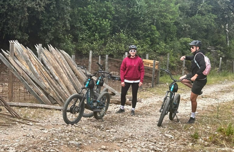 Electric Scooter Ride in the Esigna Forest, Cargèse