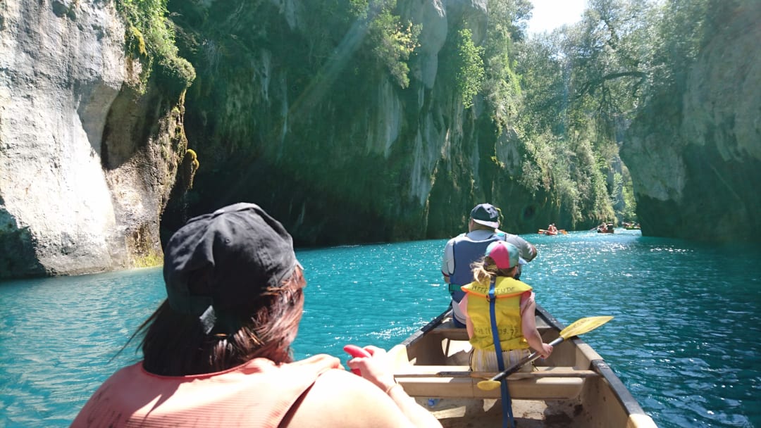 Location de canoë-kayak dans les Gorges du Verdon à Montpezat