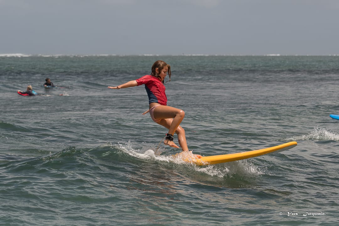 Cours de surf à Saint-Leu