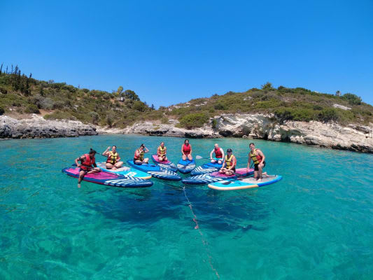 SUP at Loutraki in Chania