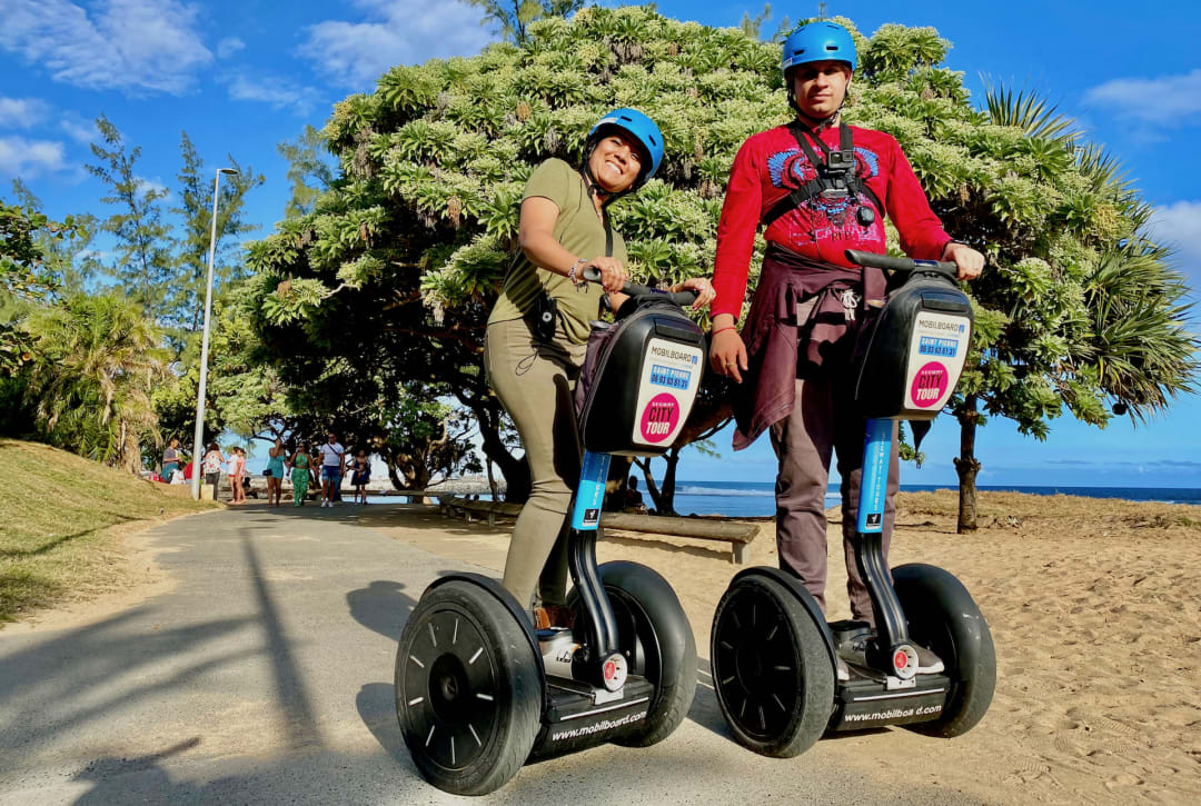 Visite guidée en segway à Saint-Pierre
