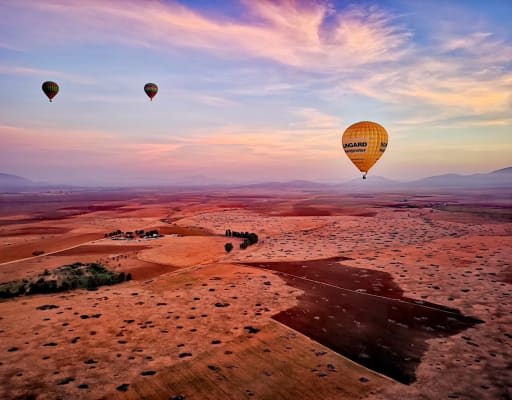 Vuelo en globo en Marruecos