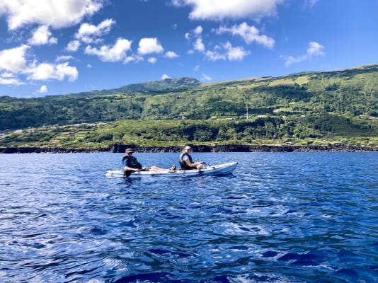 Kayak de mar en Pico