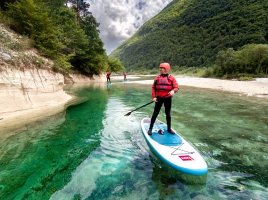 Paddle à Bovec