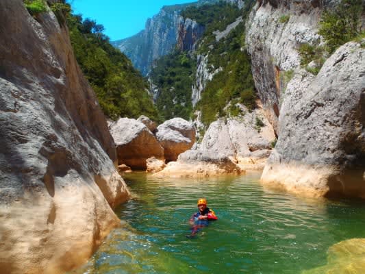 Canyoning in Sierra Guarra