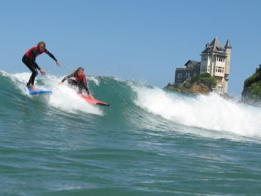 Surf à Biarritz