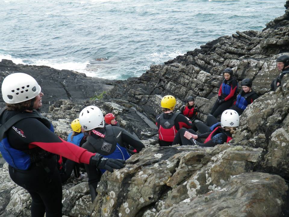 Coasteering in Derry