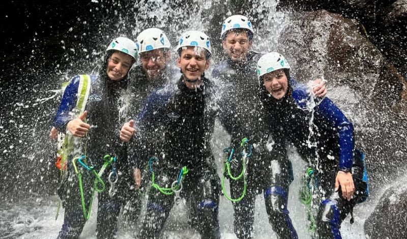 Excursion intermédiaire de canyoning à Madère