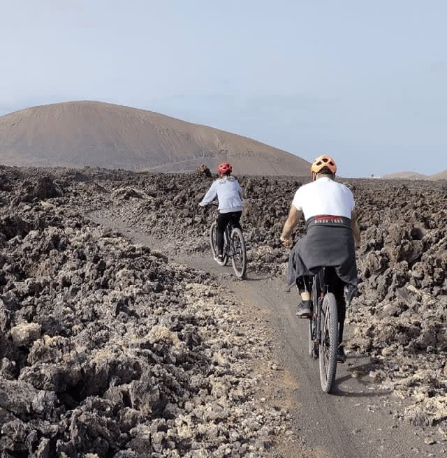 People on bikes