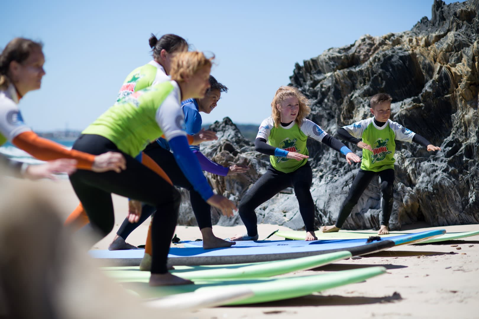 Surf lessons and courses on Praia Da Vieirinha, near Sines