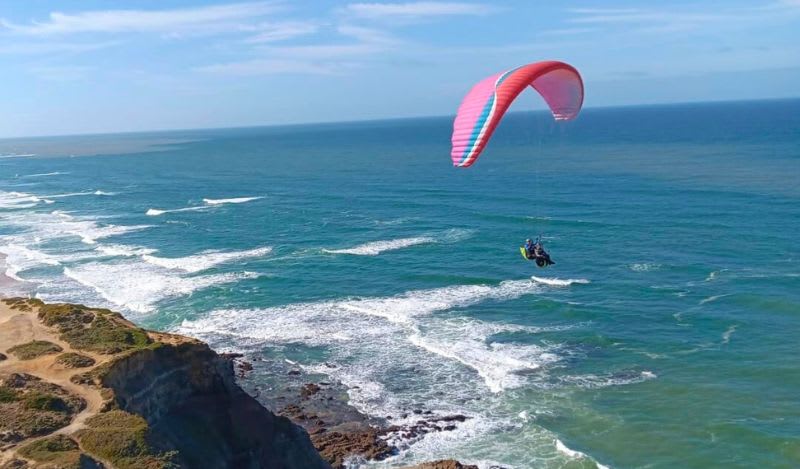 Tandem Paragliding Flight on Madeira Island