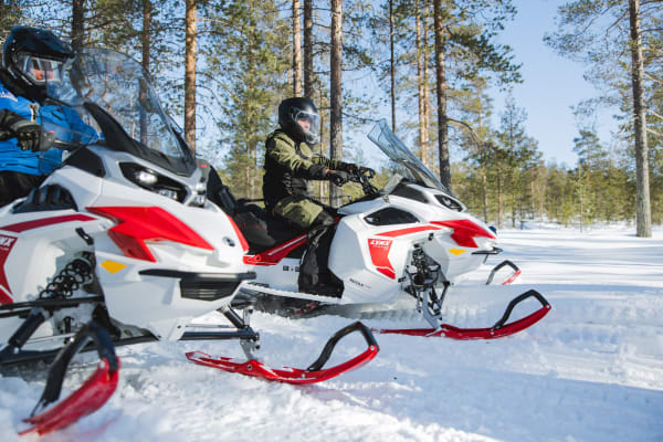 Electric snowmobiles