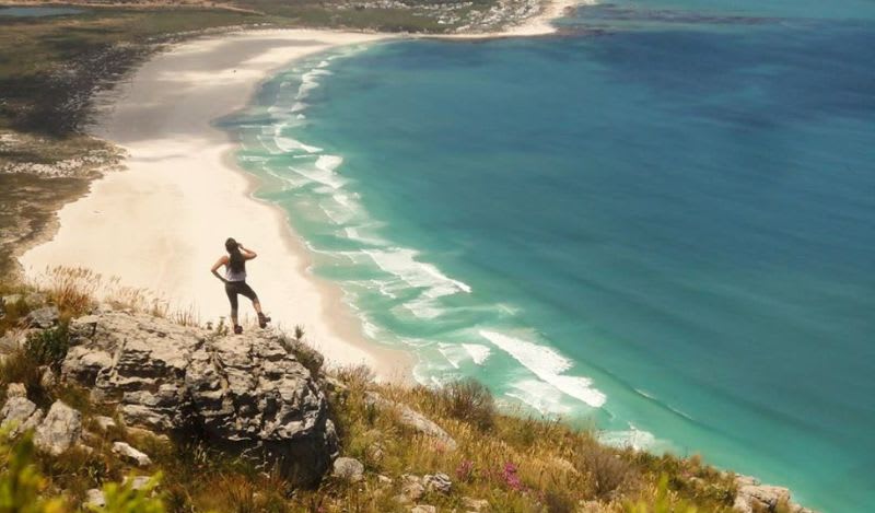 Hiking excursion up Chapman's Peak