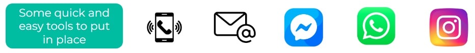 Be reachable free of charge and respond quickly