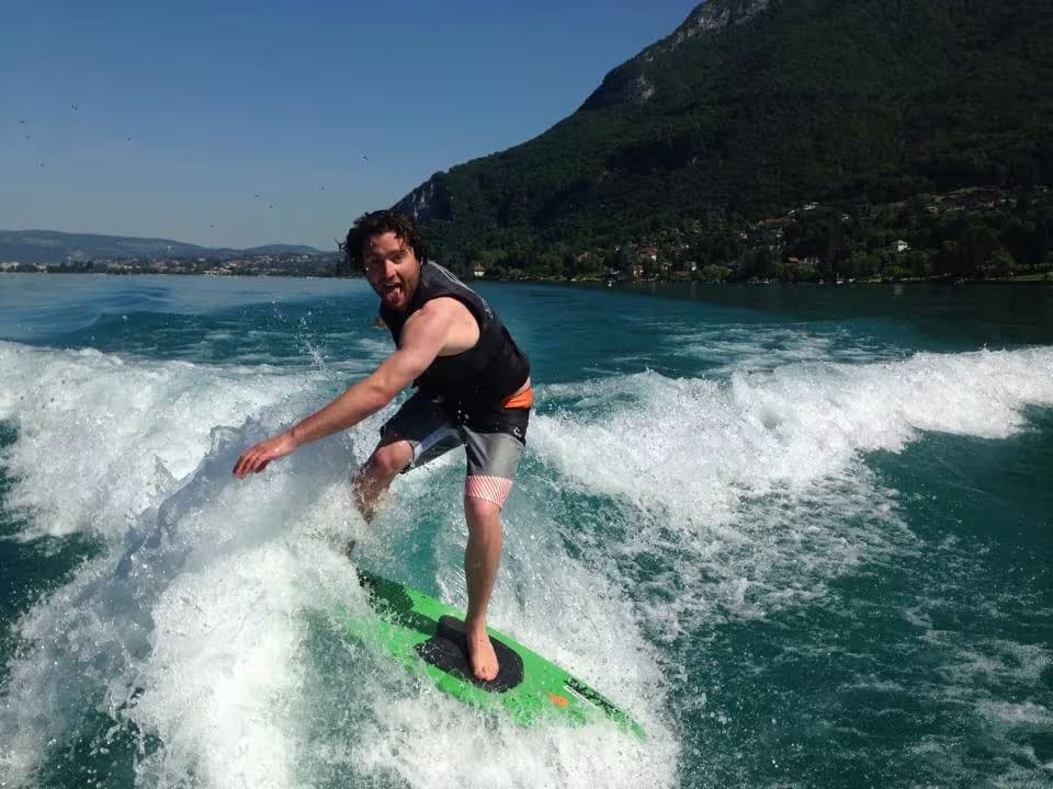 Wakeboarding in Annecy