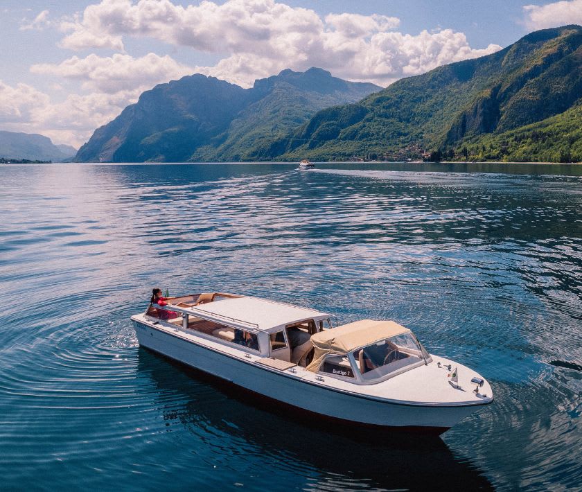 Excursion en bateau autour du lac de Côme