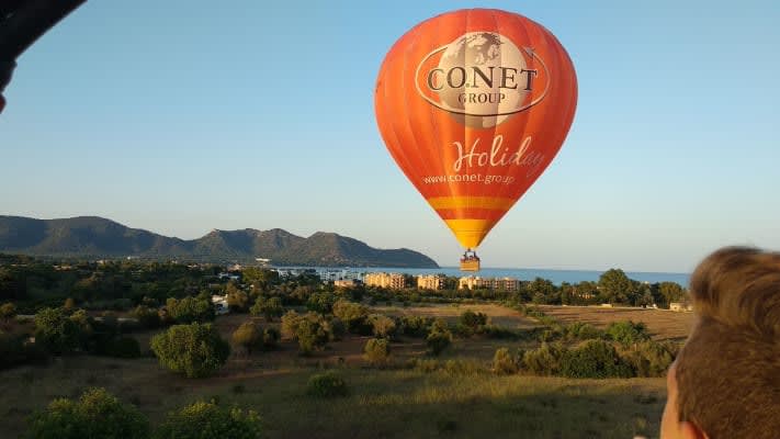 Hot air balloon flight in Manacor