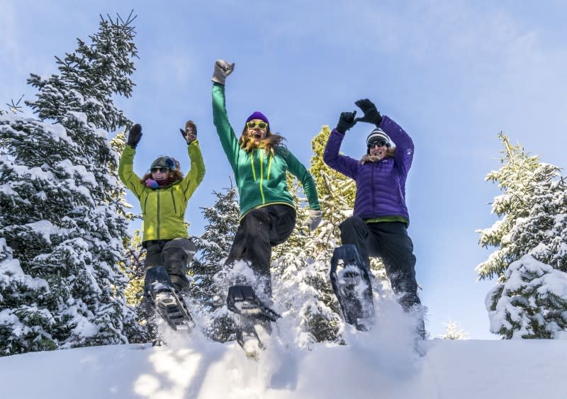 Snowshoeing in Lapland near Rovaniemi