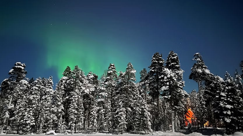 Sauna and Ice Swimming Experience at Rahajärvi Camp in Inari from Ivalo