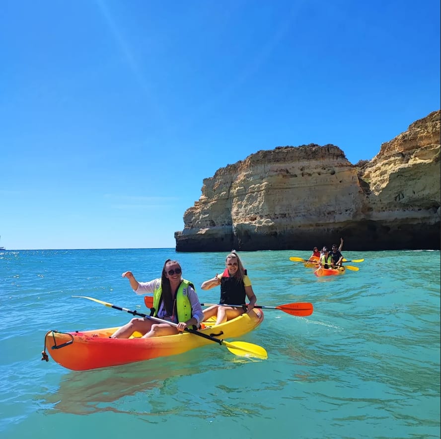 Kajakfahren in Albufeira