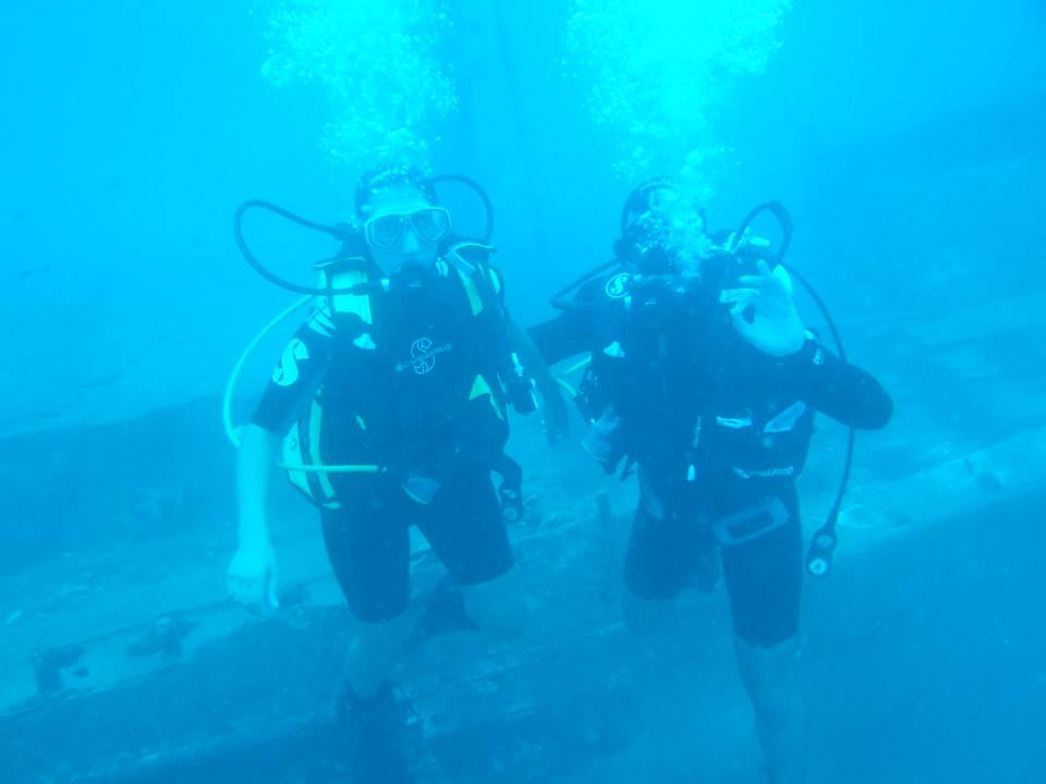 scuba diving in Corfu