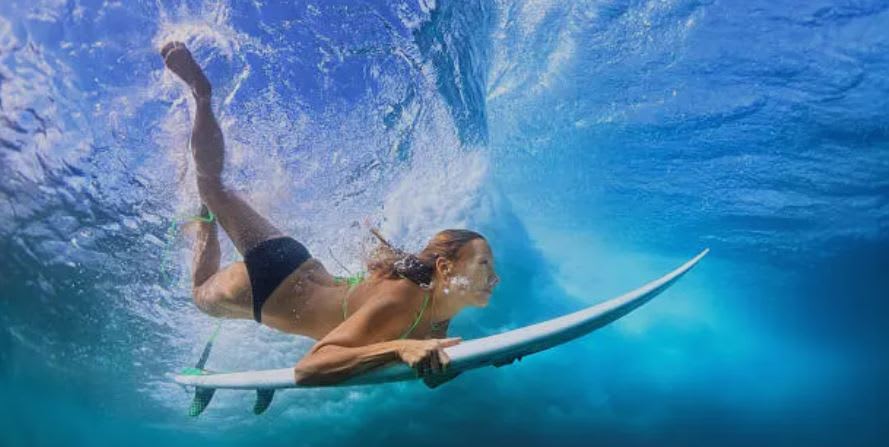Apnée en surf