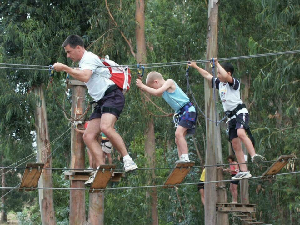 Canopy Adventure Park in Solenzara, Korsika