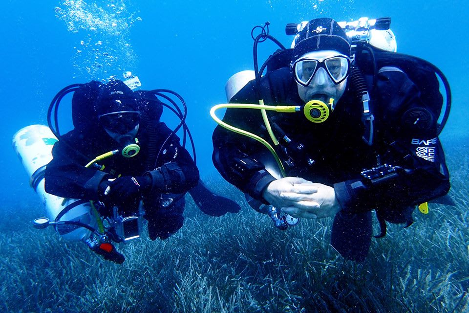 Scuba diving in Porto Rafti