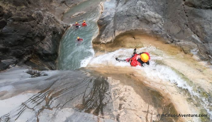 Canyoning in Reunion Island