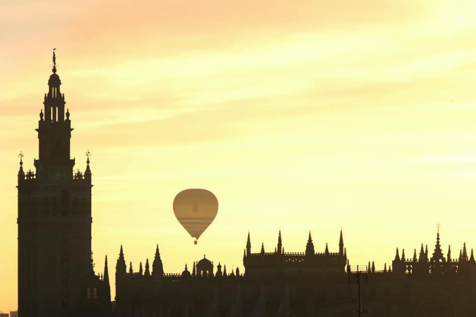 Hot Air Balloon Flight over Sevilla