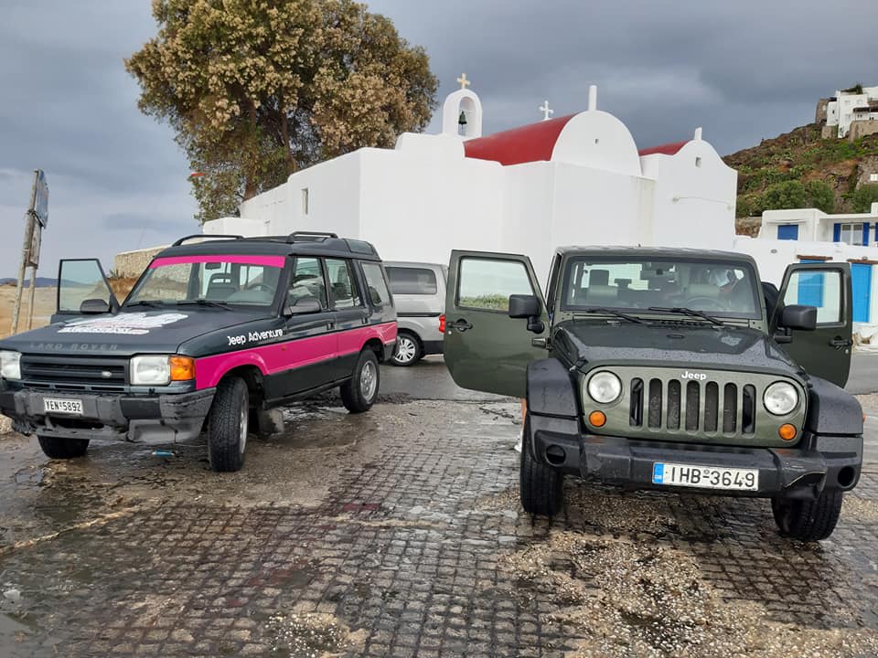 Excursion en jeep à Mykonos