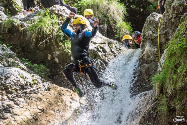 Canyoning rivière Soca depuis Bovec