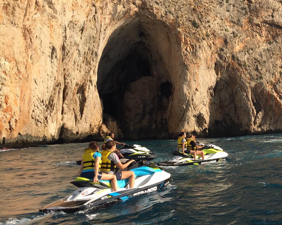 Jet ski in Jávea