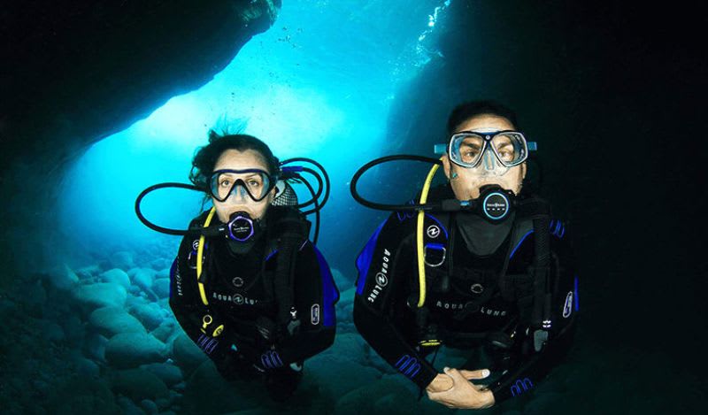 Descubrimiento de buceo en Funchal, Madeira