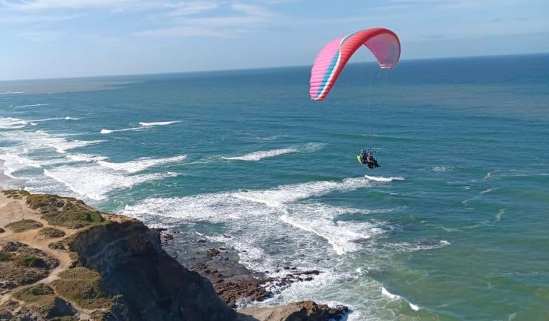 Tandem Paragliding Flight on Madeira Island