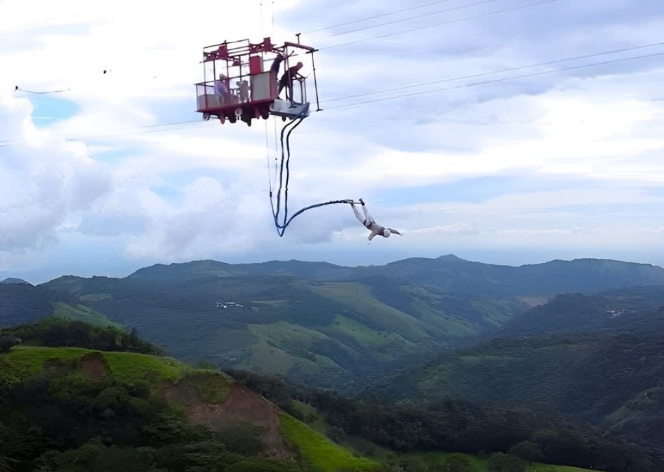 Bungee-Sprung in Monteverde