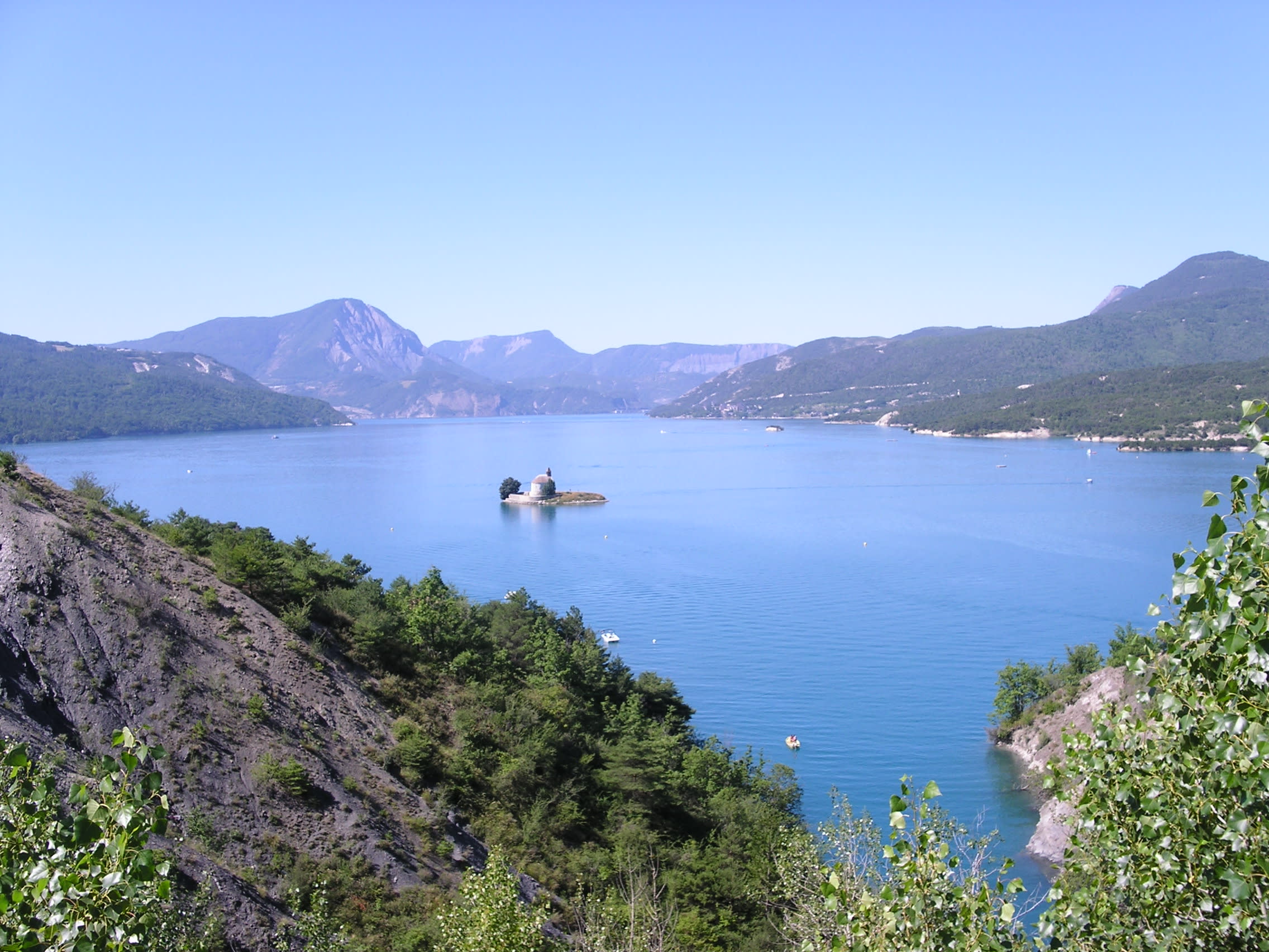 Lago de Serre Ponçon