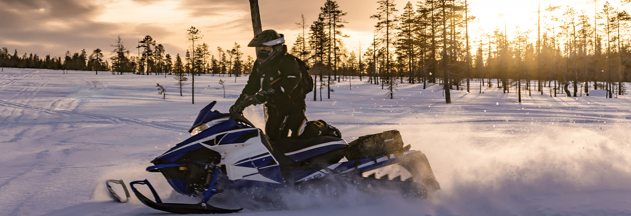 Snowmobiling