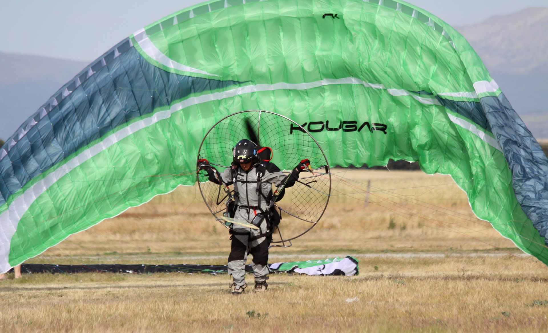 Paramotoring