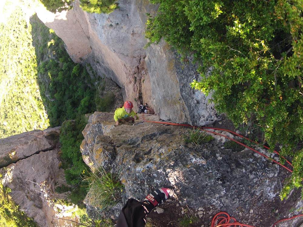 Climbing in Annecy