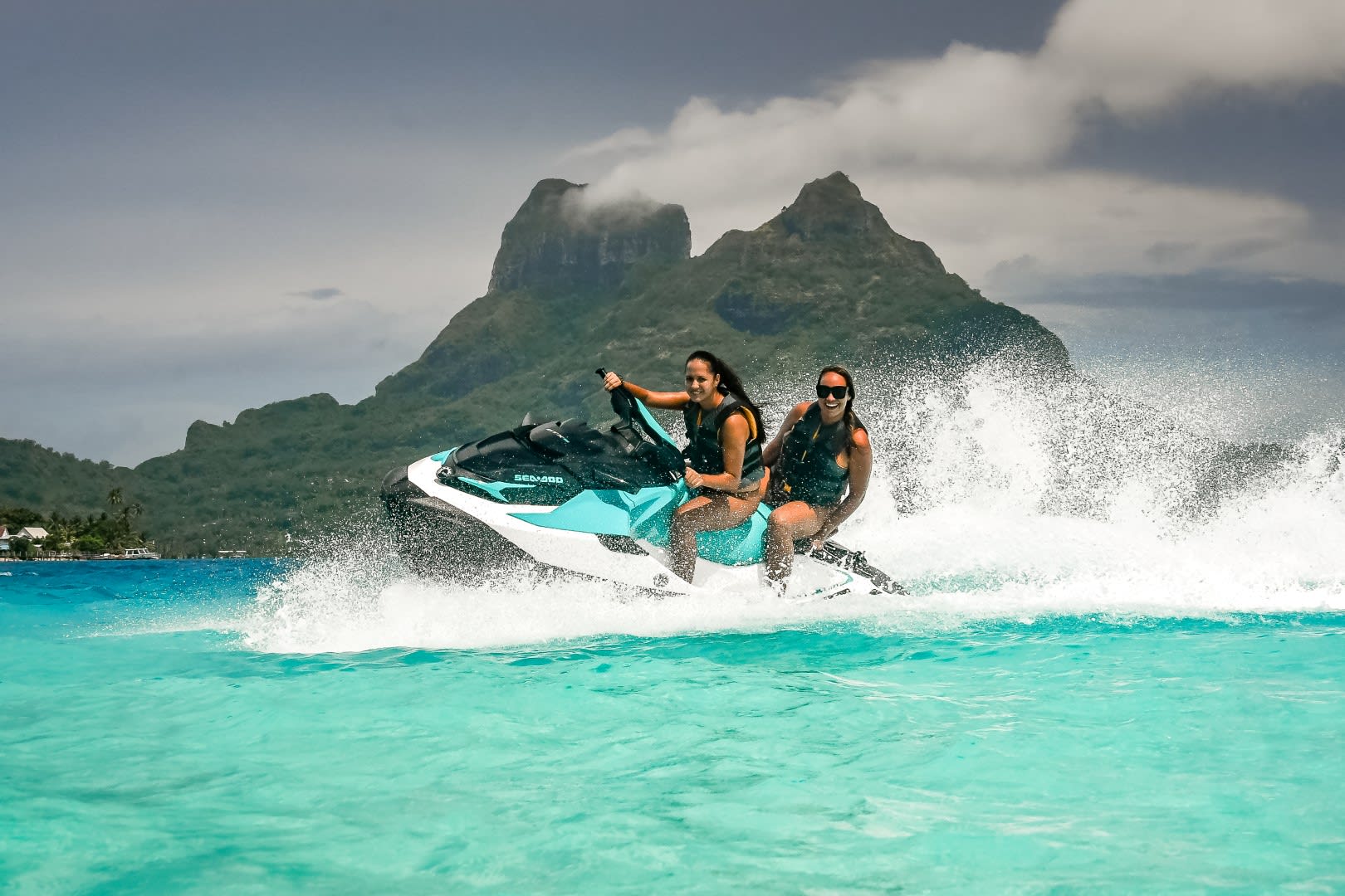 Jet Ski Tour In The Lagoon Of Bora Bora Manawa