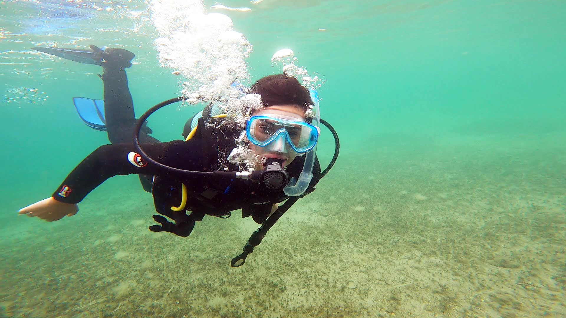 Scuba diving in Nea Makri 