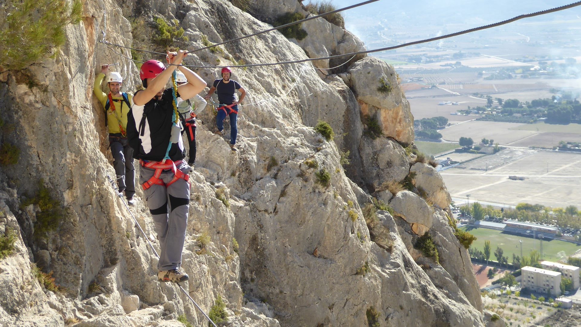 Via ferrata Fuente Godalla in Enguera