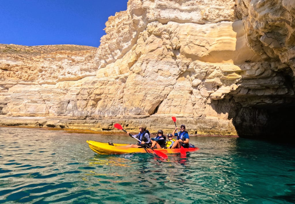 Kayaking in Cabo de Gata Almeria