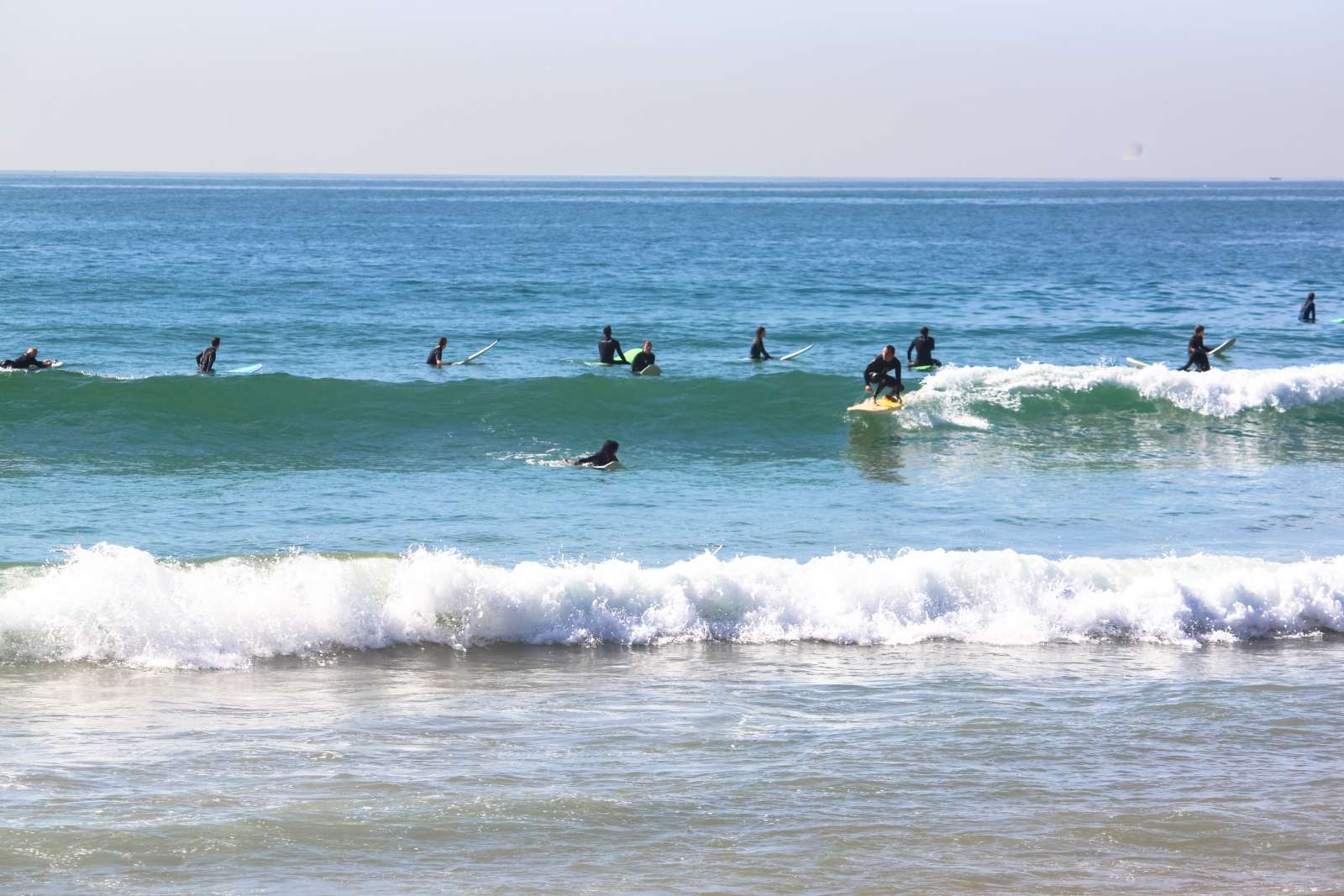 Surfen in Agadir, Marokko