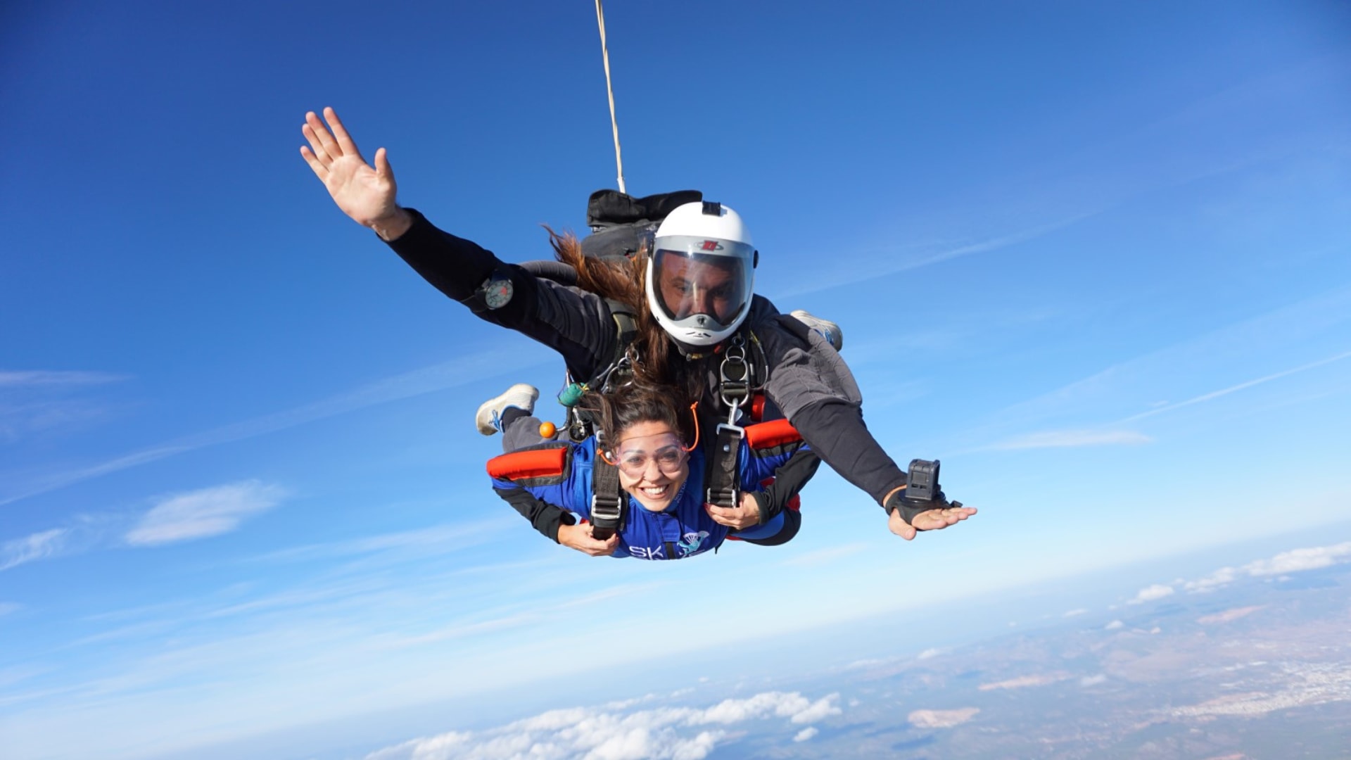 Fallschirmspringen in Athen