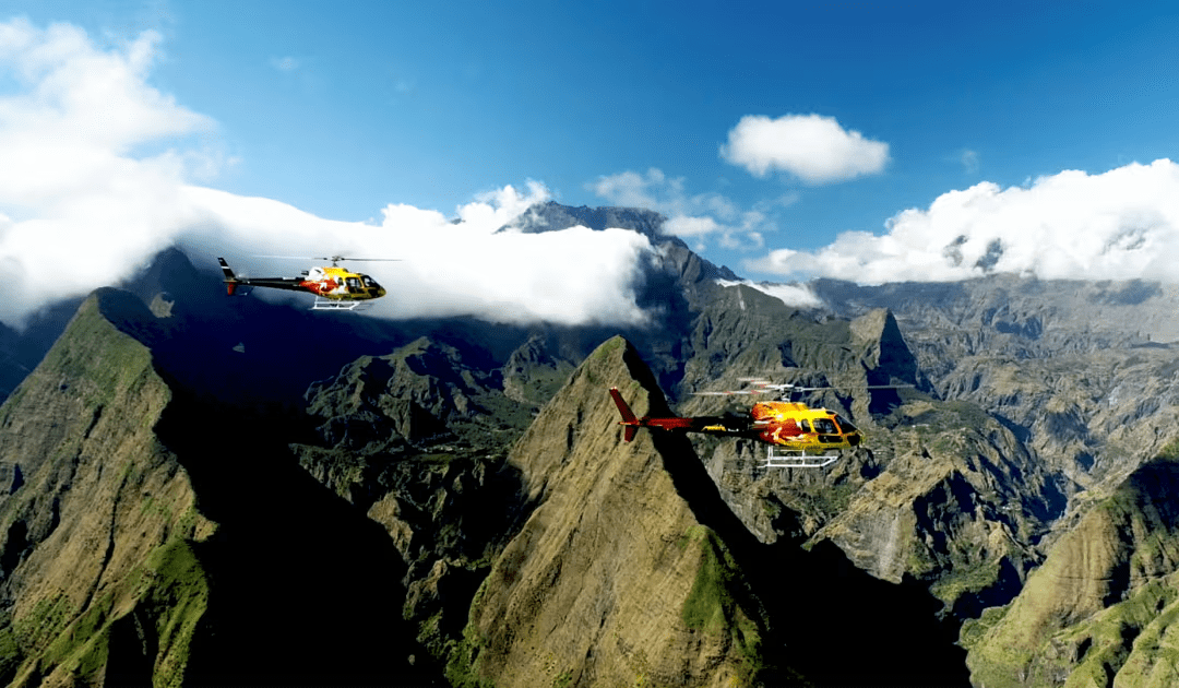 Mafate Hélicoptère - Reunion Island